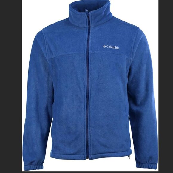 Columbia Granite Mountain Fleece Jacket XL Cobalt Blue NWT - Picture 1 of 2